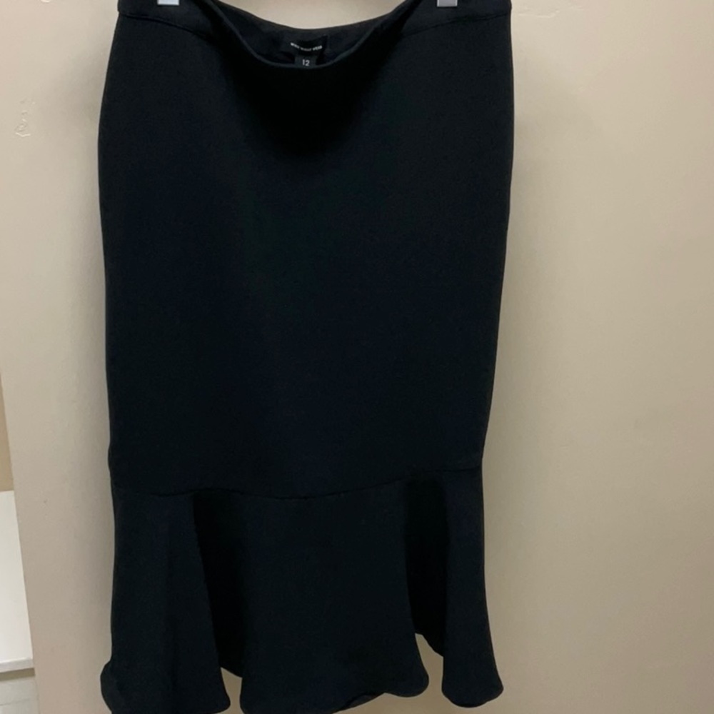 Who what wear black mermaid skirt